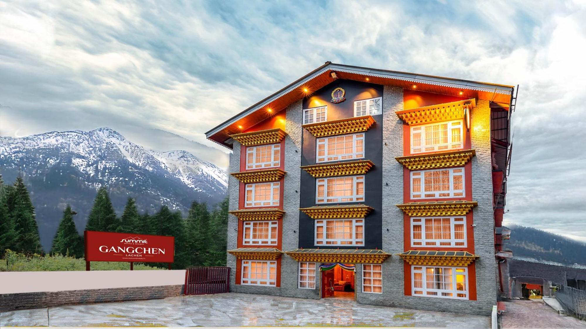 Summit Gangchen Hotel Lachen Buitenkant foto